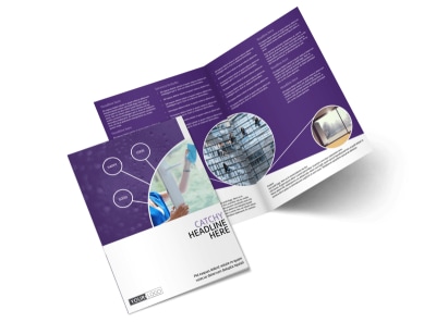 Window Cleaning Service Bi-Fold Brochure Template 2 preview