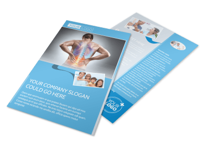 Chiropractic Flyers Template Preview