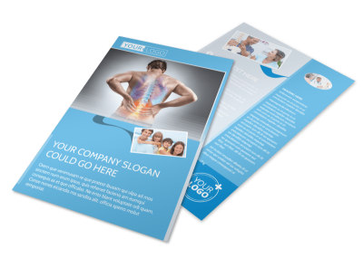 Family Chiropractic Clinic Flyer Template 3 preview