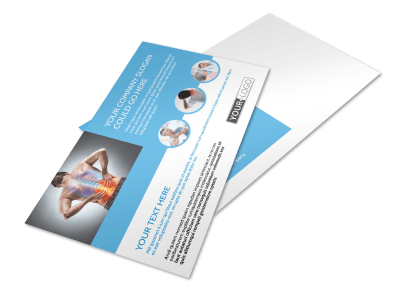 Chiropractic Postcards Template Preview