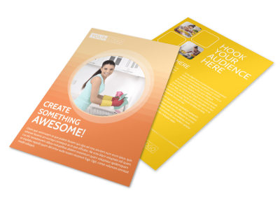 General Cleaning Services Flyer Template 3 preview