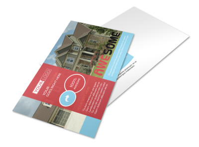 Elite Real Estate Postcard Template preview