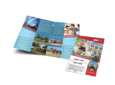 Elite Real Estate Bi-Fold Brochure Template preview