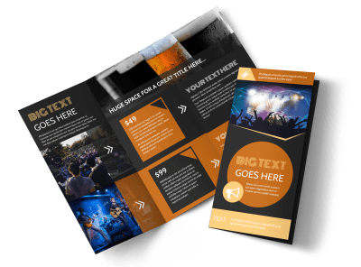Concert Brochures Template Preview