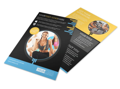 Your Personal Fitness Flyer Template 3 preview