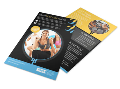 Your Personal Fitness Flyer Template 3 preview