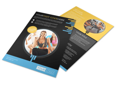 Your Personal Fitness Flyer Template preview