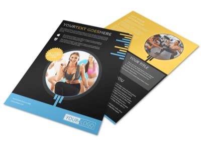Your Personal Fitness Flyer Template preview