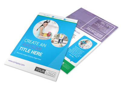 Top House Cleaning Service Flyer Template 3 preview