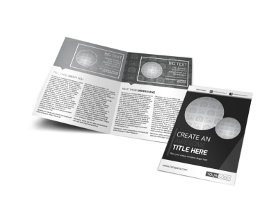 Generic Bi-Fold Brochure Template 11196 preview