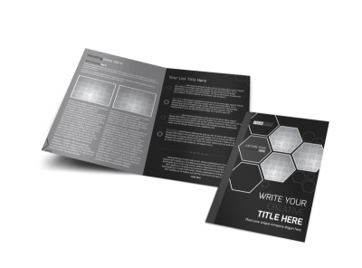 Generic Bi-Fold Brochure Template 11205 preview