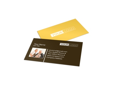 Reliable Home Healthcare Business Card Template preview