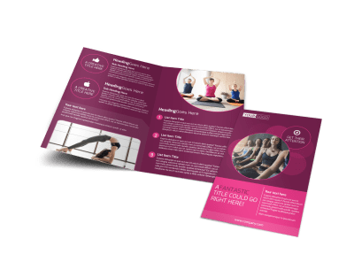 Fitness Brochures Template Preview