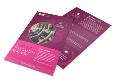 Core Yoga Fitness Flyer Template 3 preview