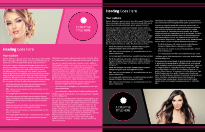 The Beauty Parlour Brochure Template Preview 2
