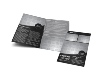 Generic Bi-Fold Brochure Template 11259 preview