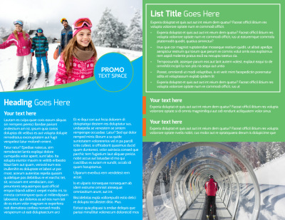 Popular Ski Resort Brochure Template Preview 2