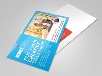 Awesome Travel Agents Postcard Template 2 preview