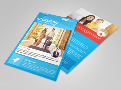 Awesome Travel Agents Flyer Template 3 preview