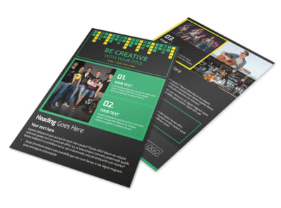 Popular Music Band Flyer Template 3 preview