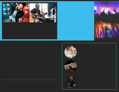 Popular Music Band Bi-Fold Brochure Template