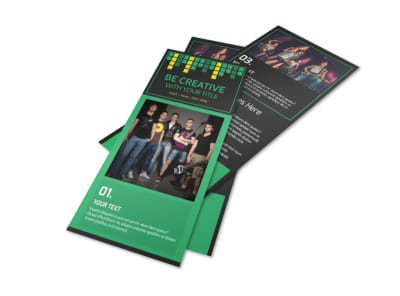 Popular Music Band Flyer Template 2 preview