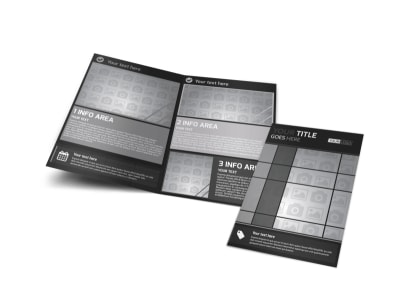 Generic Bi-Fold Brochure Template 11295 preview