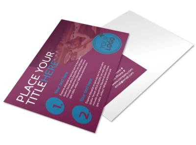 Spa Resort Getaway Postcard Template 2 preview