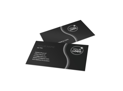 Generic Business Card Template 11317 preview