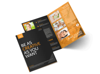 Creative Beauty Spa Bi-Fold Brochure Template 2 preview