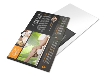 Creative Beauty Spa Postcard Template preview