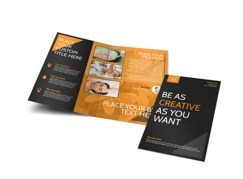 Creative Beauty Spa Brochure Template Preview 1