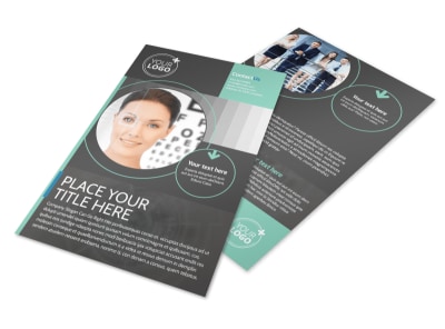 Clear Vision Care Flyer Template 3 preview