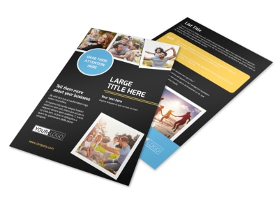 Family Photography Service Flyer Template 3 preview