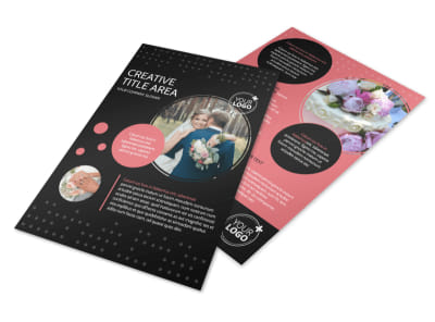 Beautiful Wedding Photography Flyer Template 3 preview