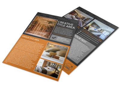 Only The Best Hotels Flyer Template preview