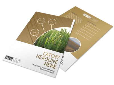 Crop Advisors Flyer Template preview
