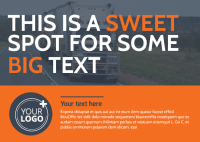 Moving Company Postcard Template Preview 1