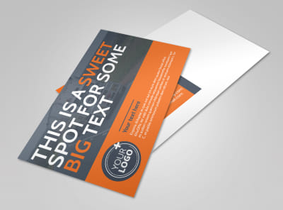 Moving Company Postcard Template preview