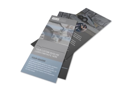 Auto Collision Repair Flyer Template preview