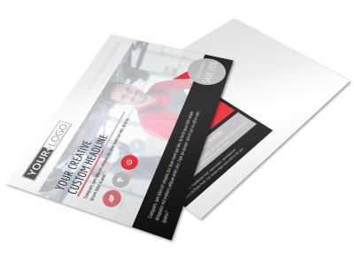 Car Repair Postcard Template preview