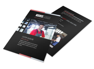 Car Repair Flyer Template preview