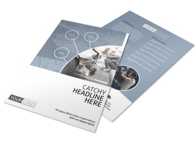Collision Repair Center Flyer Template preview