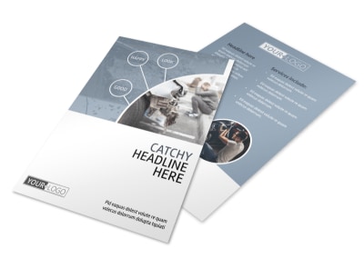 Collision Repair Center Flyer Template preview