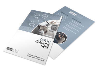 Auto Repair Flyers Template Preview