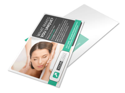 Relaxing Salon & Day Spa Postcard Template preview