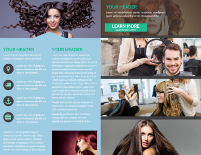 Total Hair Care Brochure Template Preview 2