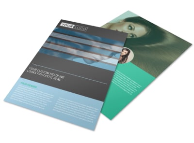 Total Hair Care Flyer Template preview