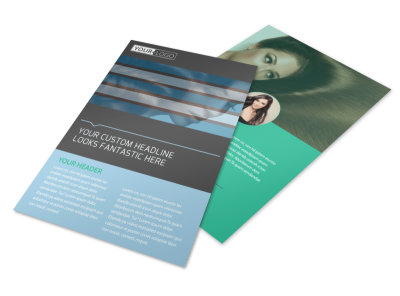 Total Hair Care Flyer Template preview