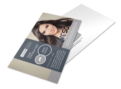 Smartstyle Hair Salon Postcard Template preview